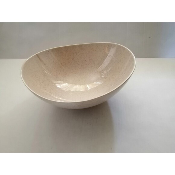 60s Large Salad Bowl Serving Dish Atomic Space Age Design By Red Wing USA - Picture 5 of 9